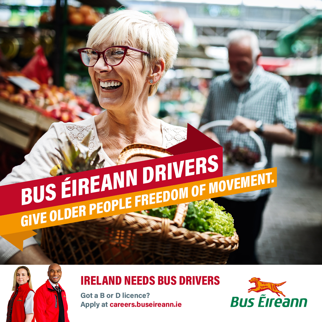 Buseireann's tweet photo. Interested in pursuing a career with purpose? Start your journey with Bus Éireann.  
We have an immediate requirement for drivers in Waterford and Sligo.
Learn more at https://t.co/wKpwbCkswv.
#Jobs #Driving #Career #Hiring #Drivers #BusEireann #LoveDriving https://t.co/NUE5UryT8U