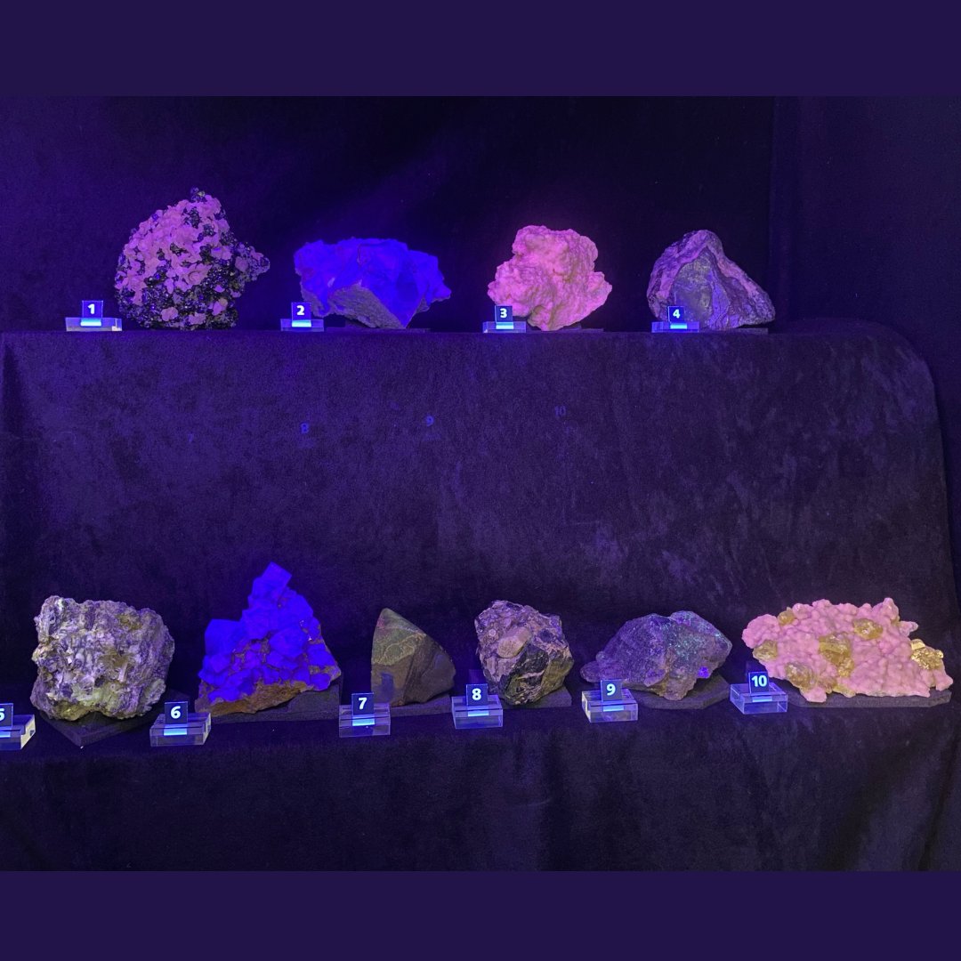 ‘Riches of the Earth' exhibition continues until Oct 7th. Stop by on Mon-Sat from 10 am to see the exquisite close-up photographs and a wide assortment of carefully selected specimens

#FluorescentMinerals #RichesOfTheEarth #NatureIsArt #BathRSLI #DiscoverTheEarth #fluorescent