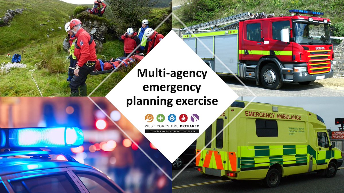 WYRForum's tweet photo. ⚠ EXERCISE ⚠
An emergency training exercise is taking place at @XscapeYorkshire in #Castleford today (8 Sep) from 9.30am
You may see an increased presence from @WYFRS @WestYorksPolice and @Yorksambulance. This is not a real incident, there's no need for alarm.
#999exercise https://t.co/cOL8uoJVUM