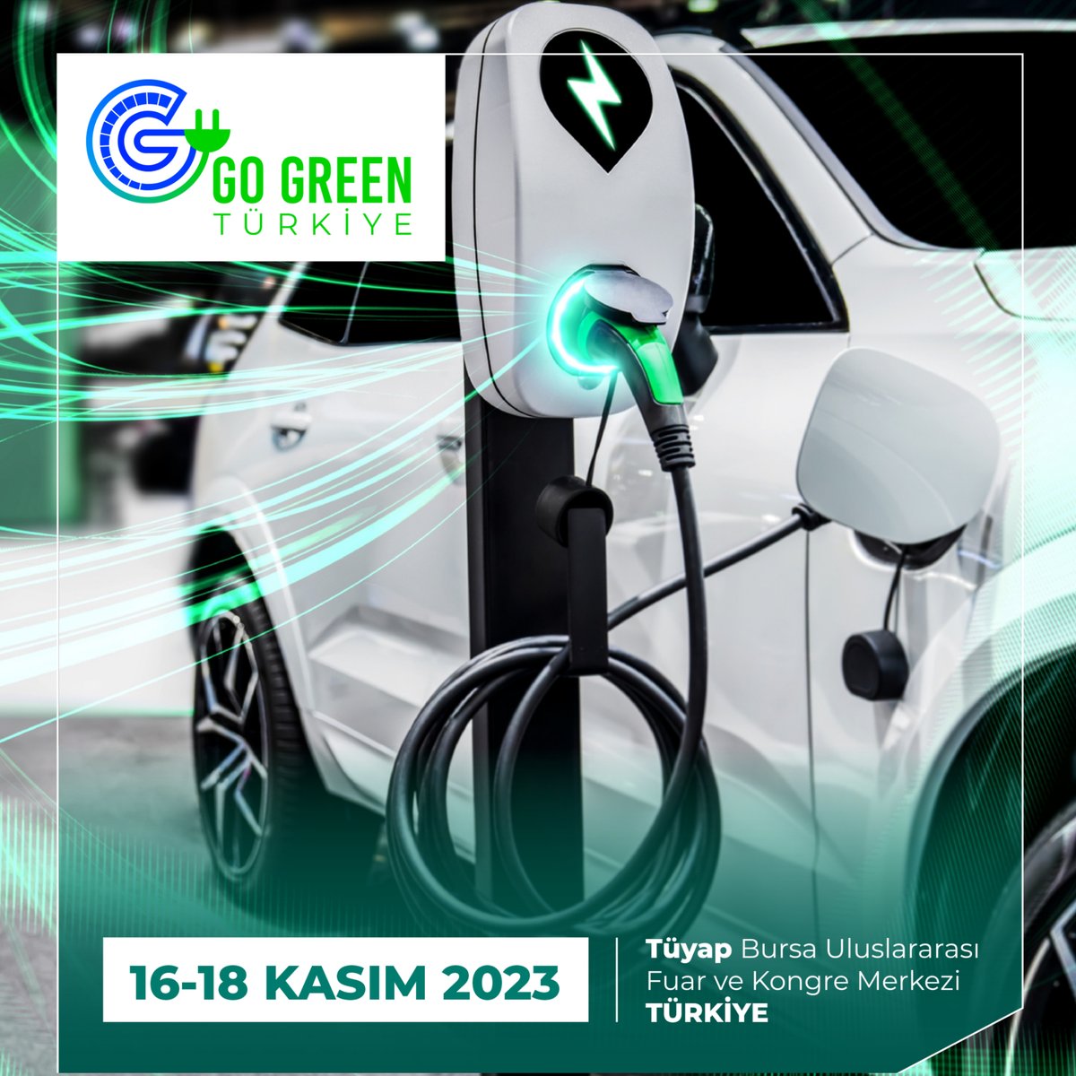 Go Green Türkiye ekibi olarak 4. Elektrikli ve Hibrid Araçlar Sürüş Haftası’nda biz de yerimizi aldık!
9-10 Eylül’de İstanbul Yenikapı Etkinlik Alanı’nda gerçekleşecek etkinlikte sizlerle buluşmak için sabırsızlanıyoruz.

#gogreentürkiye #elektriklivehibridaraçlarsürüşhaftası