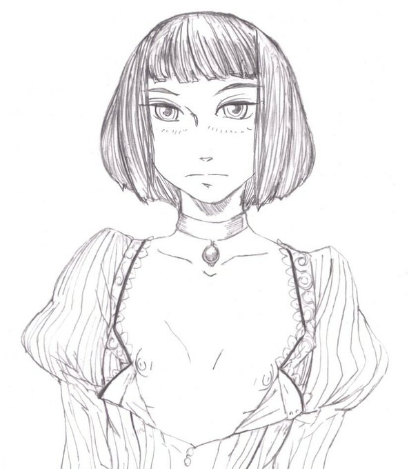 古い絵だと意外と描いてるわね 