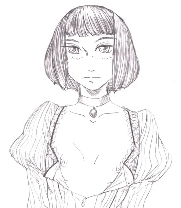 古い絵だと意外と描いてるわね 