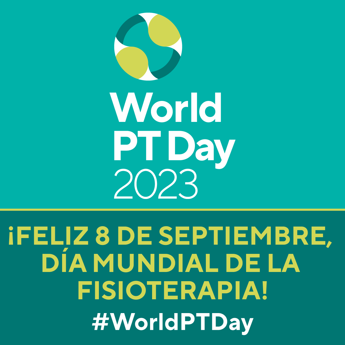 World Physiotherapy (@worldphysio1951) on Twitter photo Happy #WorldPTDay! We hope you are using our materials to share the message about physiotherapy and arthritis
ow.ly/9Yvn50PII32
#GlobalPT <a href="/AWcpta/">Africa region of World Physiotherapy</a> <a href="/WorldPhysioAWP/">WorldPhysioAWP</a> <a href="/ERWorldPhysio/">Europe Region of World Physiotherapy 🇪🇺</a> <a href="/WorldPhysioNACR/">World Physiotherapy NAC</a> <a href="/WorldPhysioSAR/">World Physiotherapy SAR</a> Happy #WorldPTDay! We hope you are using our materials to share the message about physiotherapy and arthritis
ow.ly/9Yvn50PII32
#GlobalPT <a href="/AWcpta/">Africa region of World Physiotherapy</a> <a href="/WorldPhysioAWP/">WorldPhysioAWP</a> <a href="/ERWorldPhysio/">Europe Region of World Physiotherapy 🇪🇺</a> <a href="/WorldPhysioNACR/">World Physiotherapy NAC</a> <a href="/WorldPhysioSAR/">World Physiotherapy SAR</a>