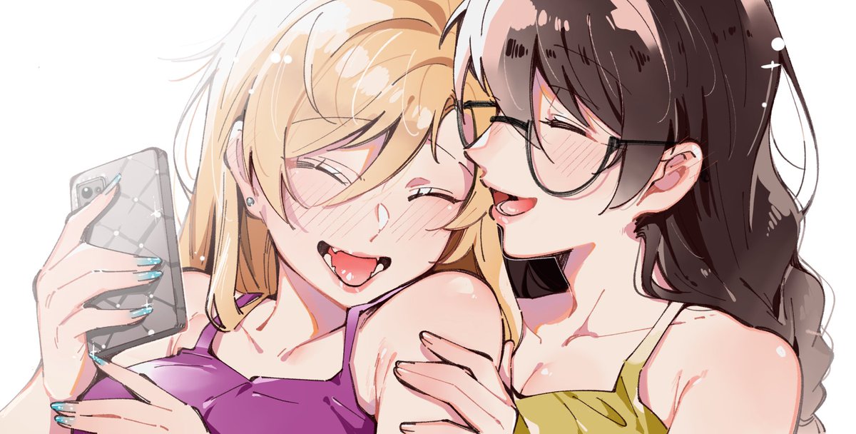 o4510_9chi9's tweet photo. 創作百合らくがき！ https://t.co/RpnTGHdAxW