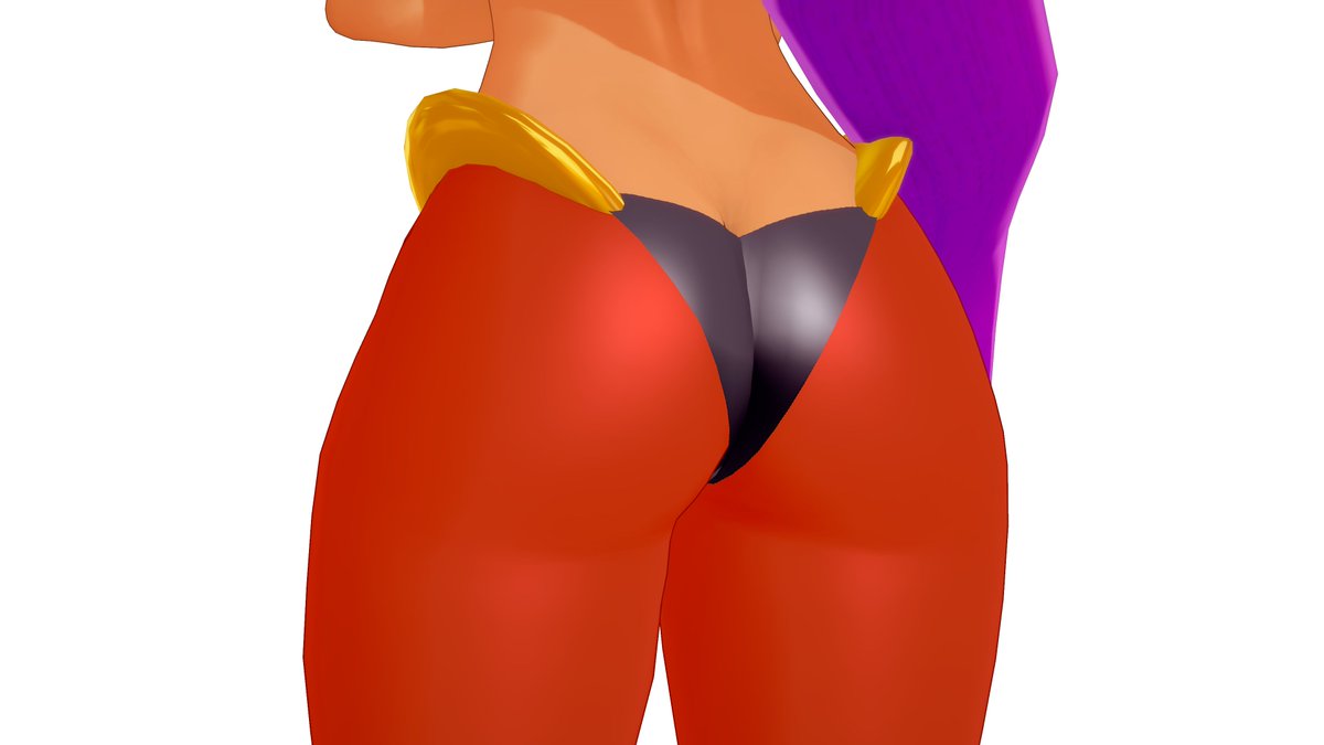 shiftnoid's tweet photo. I've finally refined this Shantae model into probably one of the best looking Shantae models for Koikatsu. Particularly proud of the panty and gold clasps.
The pants aren't perfect, but hey, it works!

#koikatsu #koikatu #コイカツ #Shantae https://t.co/5j3A6tx2Ai