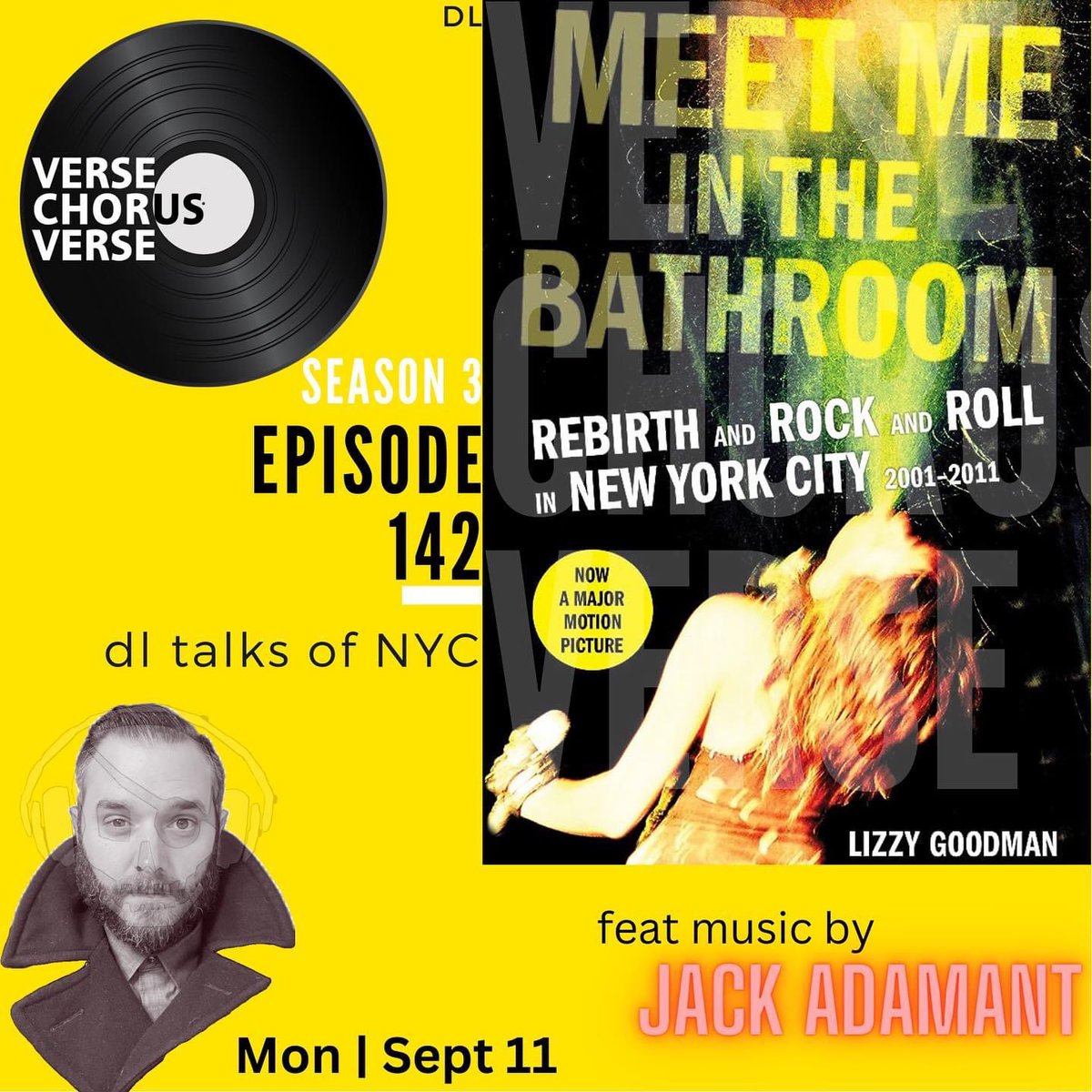 jackadamant's tweet photo. Tune in on Monday 📻 it’ll be bloody awesome! https://t.co/PSc8uG2NNH
#musicpod #podcast #versechorusverse #musicfeauture #newepisode https://t.co/ahoVMr7Rhx