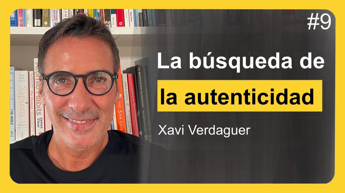 ¿No conoces a <a href="/xavierverdaguer/">Xavier Verdaguer</a> ? A mi me cambió la vida gracias a su programa @imaginecc . ¡Esta conversación no quería que terminase!
"Me quedan 27 años de vida". Felicidad, éxito, AUTENTICIDAD - Xavi Verdaguer
youtu.be/Kvl7Jou70eI