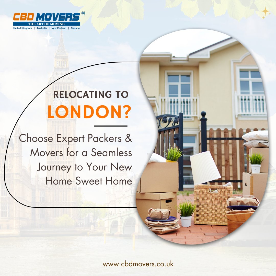 💁Planning to relocate to #London? Pick Experienced #PackersandMovers for a Smooth Transition to Your #NewHome Sweet Home.

🌎cbdmovers.co.uk/removals-london

#MovingMadeEasy #MoversLondon #MovingServices #CBDMoversUK #UK #cbdmovers_uk #LondonMove #Movers#LondonRelocation #MovingExperts