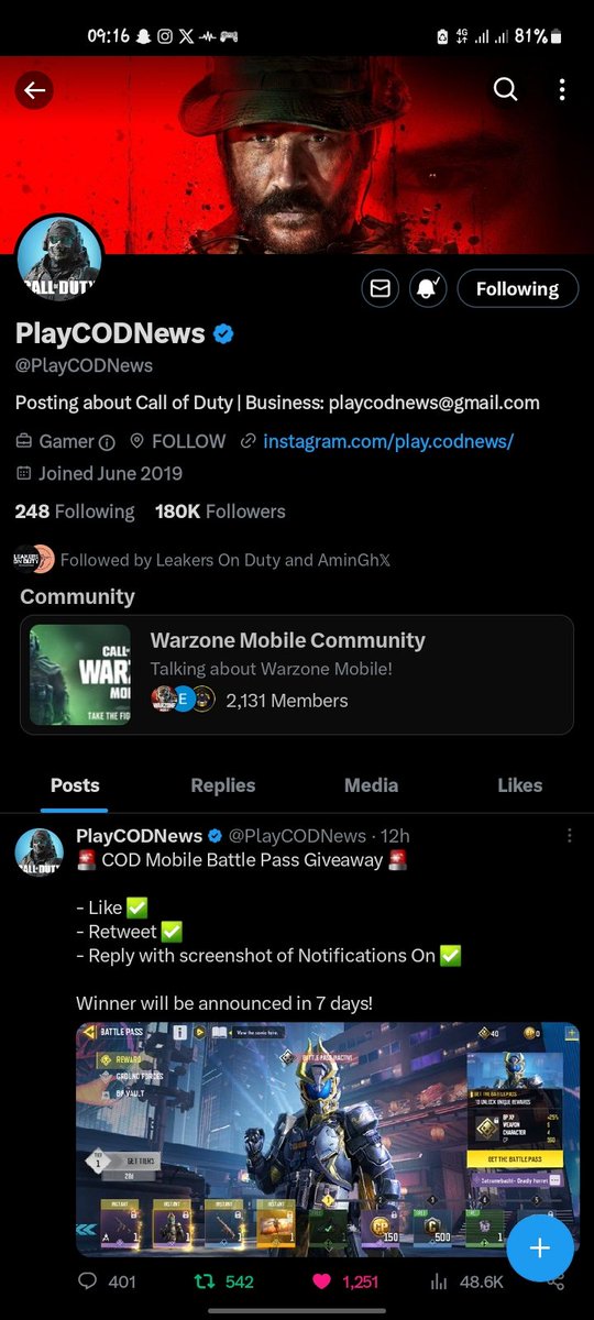 Wrld_Ara's tweet photo. @PlayCODNews https://t.co/HQ4urLMXGq