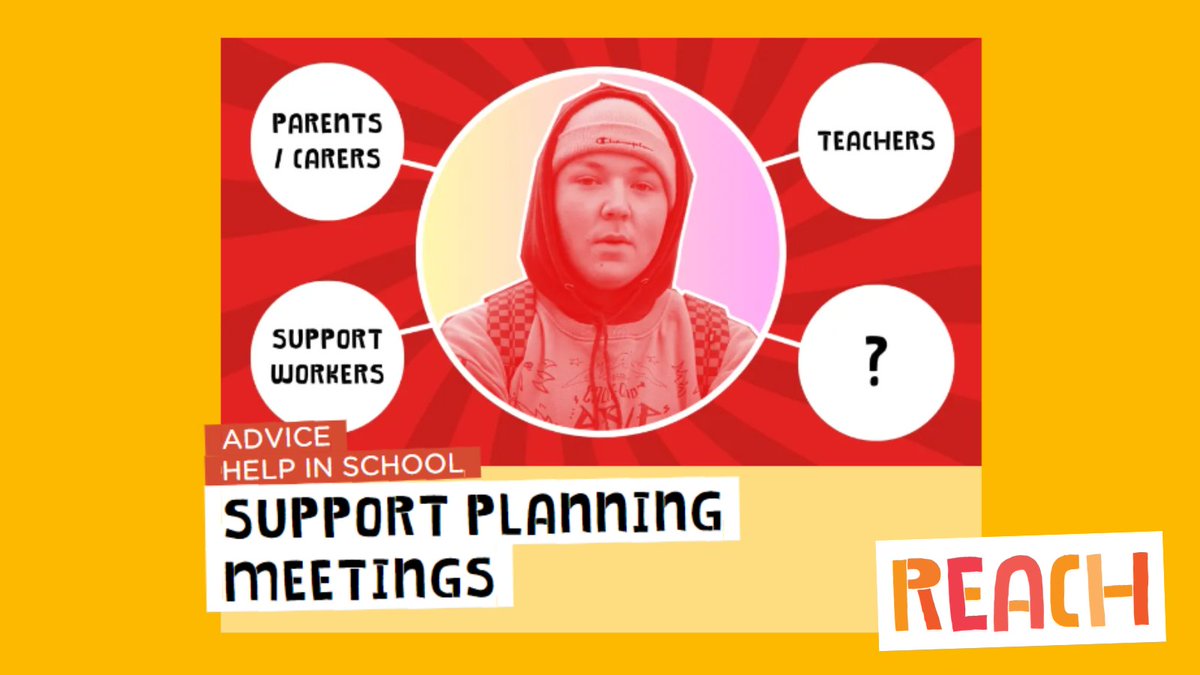 Pupils have the right to be involved in planning their support - but when attending a #SupportPlanning Meeting they might not be sure what to expect. Below we answer some FAQs for pupils that have a Support Planning Meeting coming up 👇 reach.scot/advice/school-… #Education #ASN