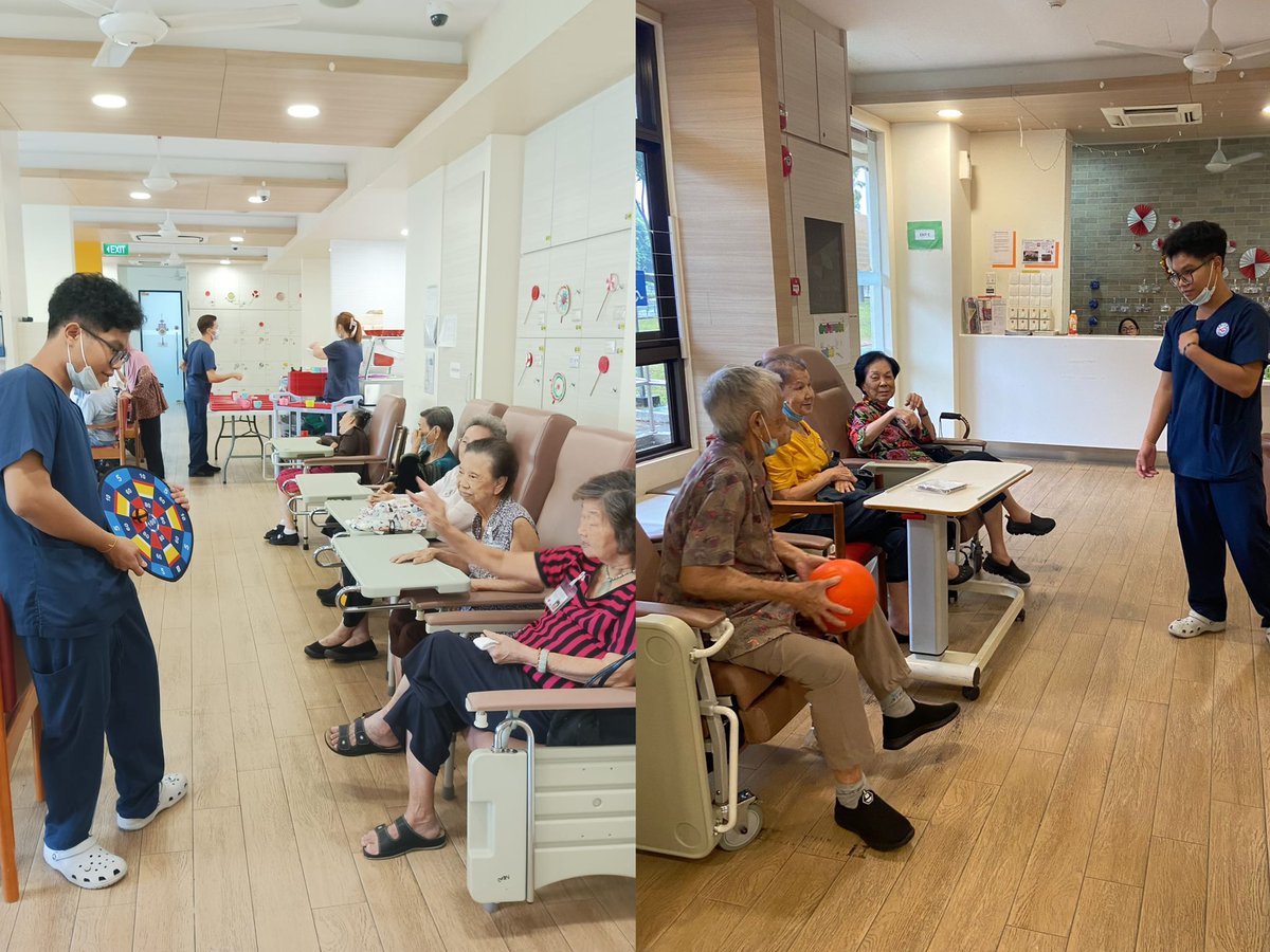 THKNH_LTD's tweet photo. THK SCC Daily Activities to keep our seniors physically and mentally stimulated and active. 

#THKNH #THKSCC #ART&amp;CRAFT #COOKINGTHERAPY #ACTIVE https://t.co/NYEMJbNV1G