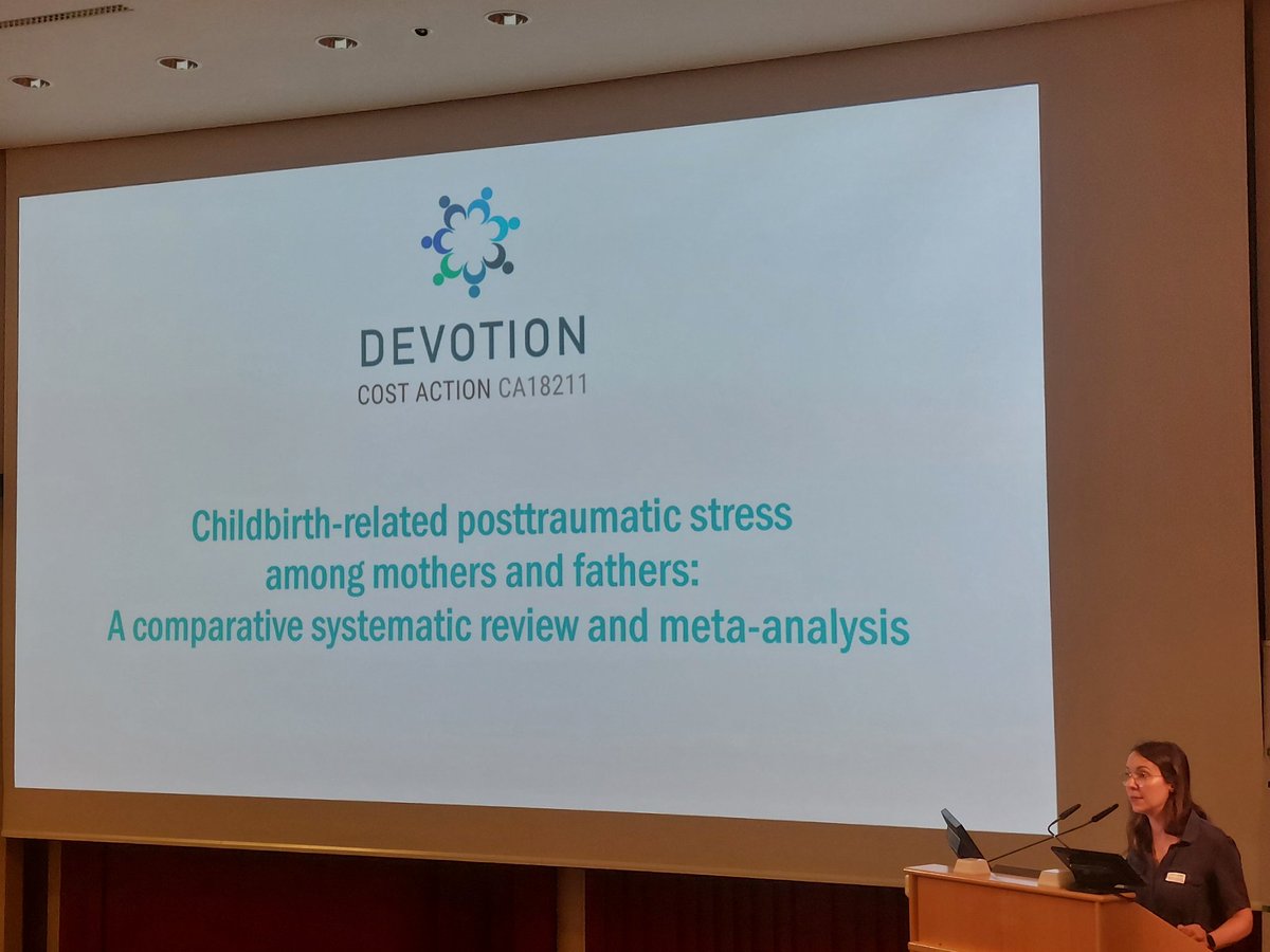 PerinatalMW's tweet photo. @SGarthusNiegel discussing systematic review of #CBPTSD in #mothers and #fathers #partners #SRIP @TheSRIP @SRIP_ECR @CA18211 @INTERSECTstudy https://t.co/MimqTFoRuI