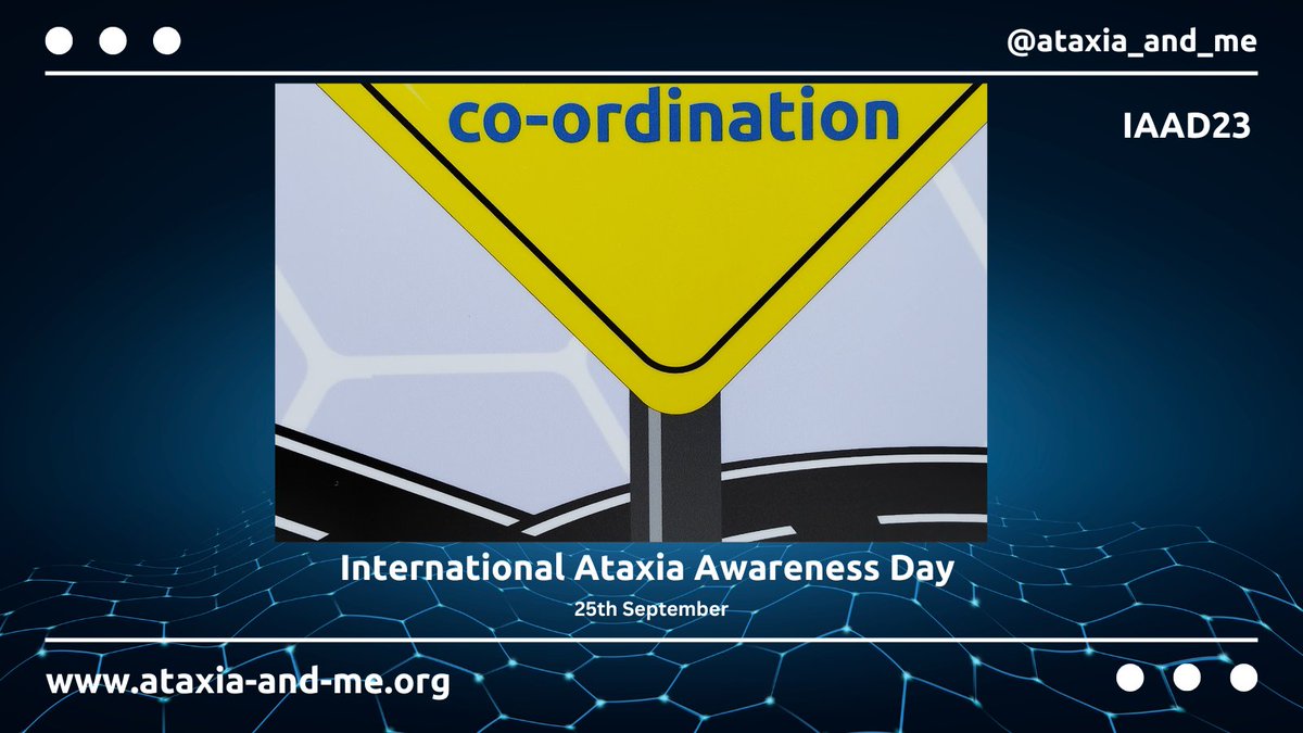 Ataxia_aware's tweet photo. A new #Ataxia awareness project powered by https://t.co/fiH7wEf7KE
To #launch on International Ataxia Awareness Day #IAAD23
Check our #SocialMedia channels to find out more.
#FYP #TeaserPost #kNOwATAXIA #RareDisease #StrongerTogether
Support the launch
https://t.co/9FQm6zcOVy https://t.co/7aXWWROBqh