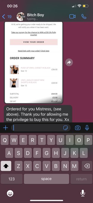 Thank you Bitch Boy!! 🙇🏻&zwj;♂️  Findom https://t.co/BMrbv29nSw