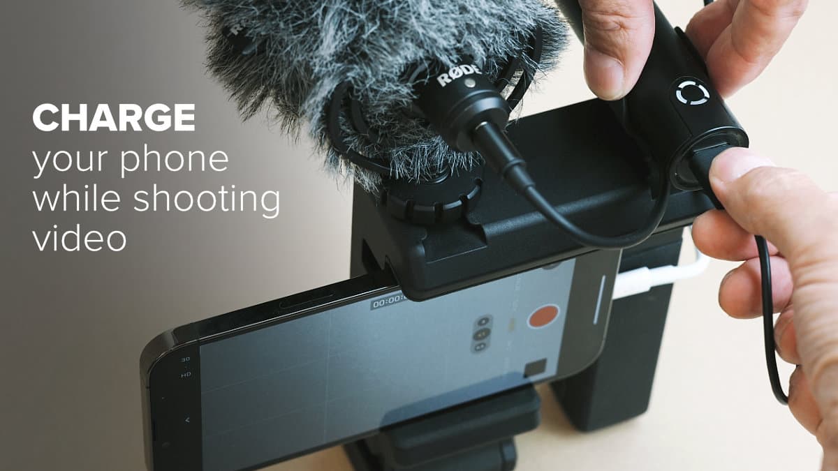 Nothing is more distressing than setting up your gear for a shooting session, only to discover that your phone’s battery is almost dead.

Discover the Power POD: shoulderpod.com/power-pod