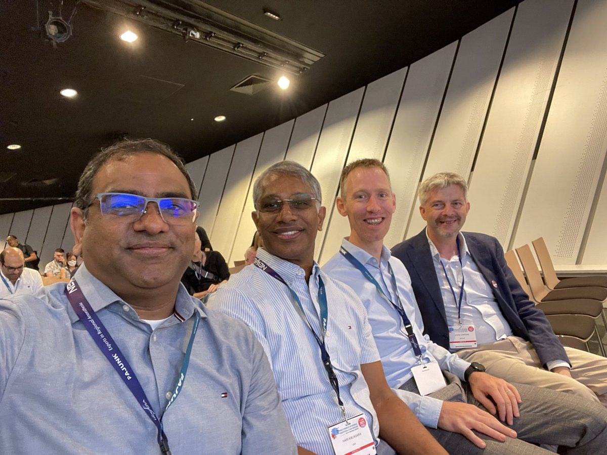 🩺 Hari (హరి 🇮🇳) Kalagara (@kalagarahari) on Twitter photo #ESRAworld2023 🇫🇷
Guess what session we are attending now?
🔥🔥🔥 PRO-CON 🔥🔥🔥 #PVB vs #ESP <a href="/ESRA_Society/">ESRA | European Society of Regional Anaesthesia</a> <a href="/ASRA_Society/">ASRA Pain Medicine</a> <a href="/AoraIndia/">AORA India</a> <a href="/Steve_Coppens/">Steve Coppens</a> <a href="/Danny_Hoogma/">Danny Hoogma</a> <a href="/SreeHPraveenKO1/">Sree H Praveen Kolli</a> <a href="/Ropivacaine/">Dr. Vishal Uppal MBBS, FRCA 🇨🇦🇮🇳🏴</a> <a href="/anesthesiadocmd/">Melody Anderson (Herman), MD</a> <a href="/jon_bailey_anes/">Jon Bailey MD MSc FRCPC EDRA 🇨🇦🧗🏄♂️</a> <a href="/garrettsbarry/">Garrett Barry</a> <a href="/MKwesiKwofie/">Kwesi Kwofie</a> #ESRAworld2023 🇫🇷
Guess what session we are attending now?
🔥🔥🔥 PRO-CON 🔥🔥🔥 #PVB vs #ESP <a href="/ESRA_Society/">ESRA | European Society of Regional Anaesthesia</a> <a href="/ASRA_Society/">ASRA Pain Medicine</a> <a href="/AoraIndia/">AORA India</a> <a href="/Steve_Coppens/">Steve Coppens</a> <a href="/Danny_Hoogma/">Danny Hoogma</a> <a href="/SreeHPraveenKO1/">Sree H Praveen Kolli</a> <a href="/Ropivacaine/">Dr. Vishal Uppal MBBS, FRCA 🇨🇦🇮🇳🏴</a> <a href="/anesthesiadocmd/">Melody Anderson (Herman), MD</a> <a href="/jon_bailey_anes/">Jon Bailey MD MSc FRCPC EDRA 🇨🇦🧗🏄♂️</a> <a href="/garrettsbarry/">Garrett Barry</a> <a href="/MKwesiKwofie/">Kwesi Kwofie</a>