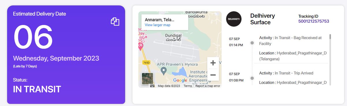 RaviVKiran's tweet image. Worst experience with @BombayShavingCo ordered on 26th was supposed to be delivered on 2nd &amp;amp; still roaming around the city &amp;amp; none of #BombayShaving team cares even after rating them 0. #Pathetic @delhivery is worst choice. @shantanukd loved what ur doing but u need a proper team