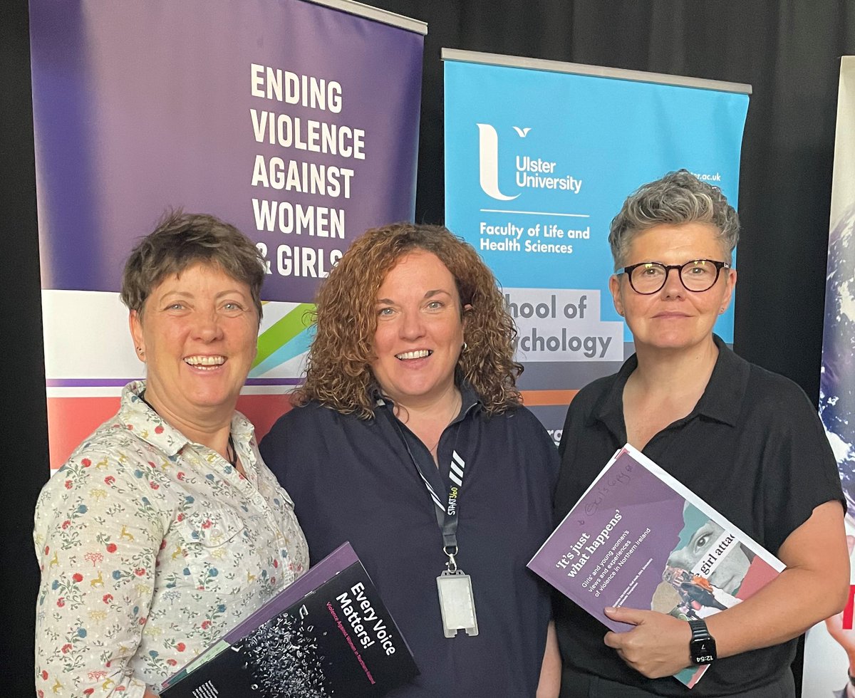 Start360org's tweet photo. This week @ExecOfficeNI directorate for Ending Violence against Women & Girls launched Research exploring female views & experiences of violence in N. Ireland. #Start360 staff Caroline & Fiona attended along with Start360 Board member @GailNeill #EVAWG https://t.co/xQ3NexWKIE