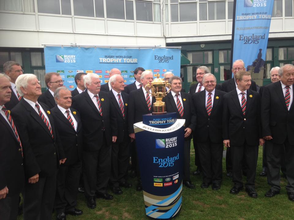 As the Rugby World Cup kicks off, we're hoping (again!) that this isn't the closest a bunch of Welshmen get to holding the trophy... And don't forget you can see us next on 30 September at Sherborne Abbey eventbrite.co.uk/.../the-london…...