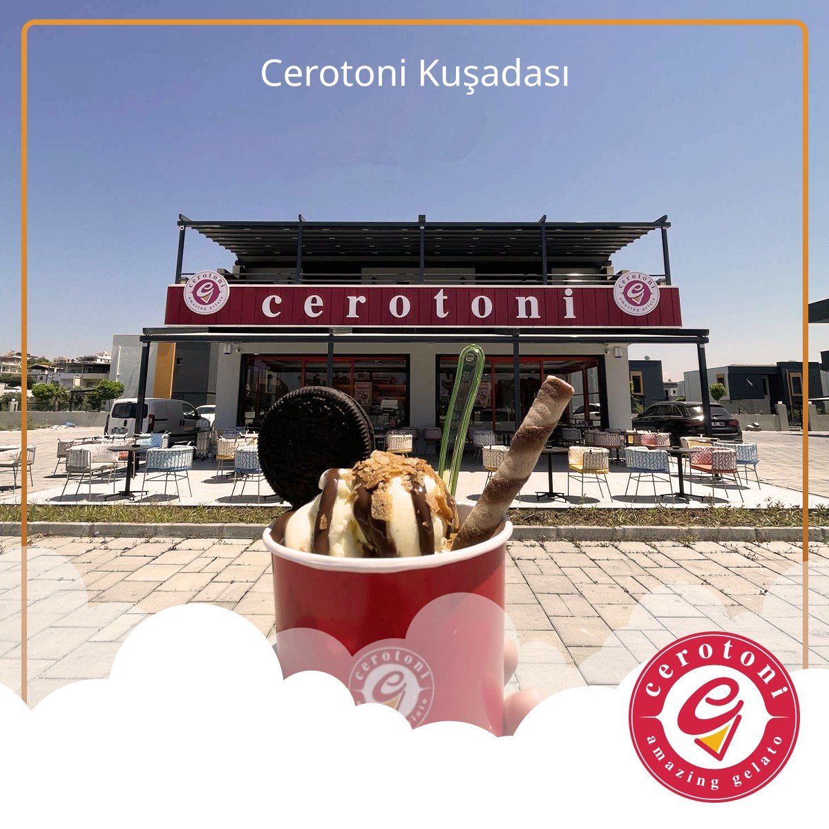 Doğal meyvelerle hazırlanan,
geleneksel İtalyan dondurması Kuşadası, İzmir,
Bostanlı ve Nazilli'de. Dondurma tutkunlarını Cerotoni
mağazalarımıza bekliyoruz.🍨

#cerotonigelato #gelato #dondurma #sorbe #kuşadası
#bostanlı #nazilli #dondurmakeyfi
#gelatolovers #icecream