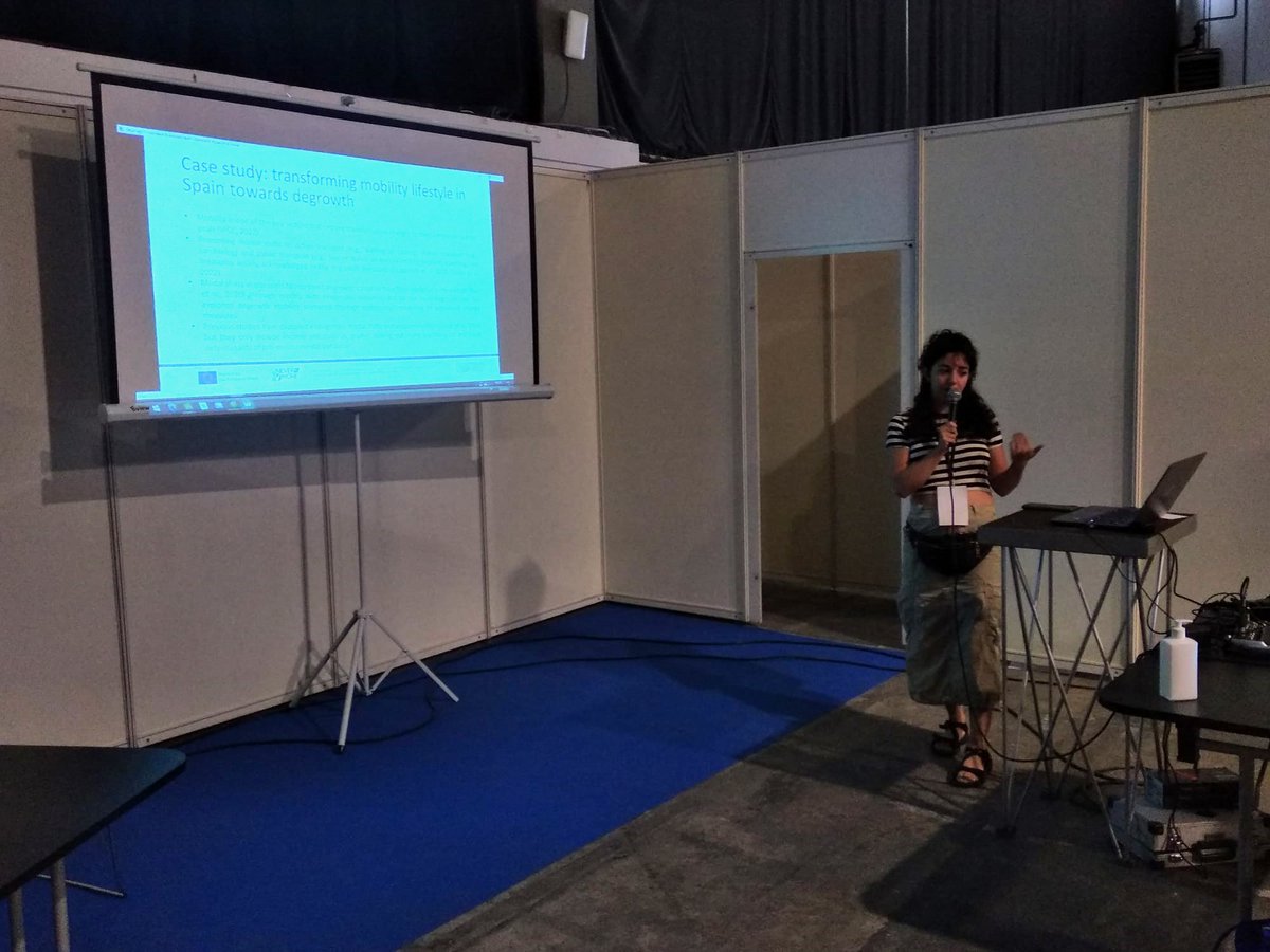 NEVERMORE_EU's tweet photo. 📸@GeedsUVa presented the paper "Modelling Behavioural Change for Degrowth in Integrated Assessment Models (IAMs)" during the 9th International Degrowth Conference pnaPathways".
The paper was co-authored by the scientific partners of the #NEVERMOREproject
#DegrowthConference https://t.co/P8Hw3c1kQR