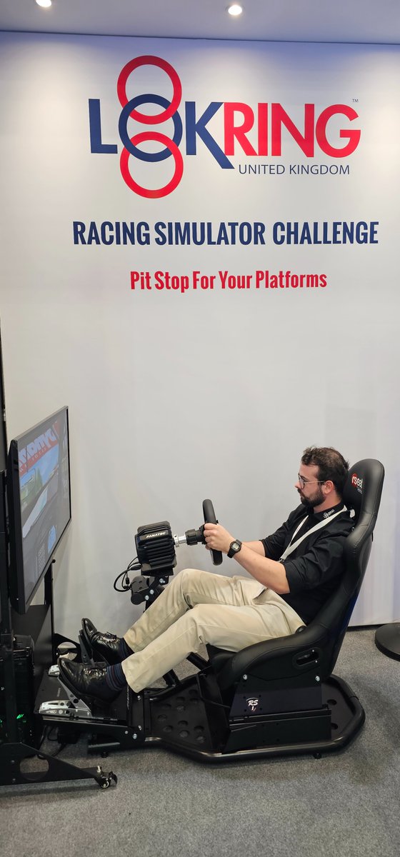 Last day at <a href="/SPE_OE/">SPE Offshore Europe</a> and the time of <a href="/gordonshedden/">Gordon Shedden</a> is still the one to beat! Chris from <a href="/bp_plc/">bp</a> <a href="/bp_UK/">bp United Kingdom</a> is still in the lead to win the track day at <a href="/krcircuit/">Knockhill Circuit</a> can you pip him to the post? Come and find us in Hall 3. #lokring #offshoreeurope2023