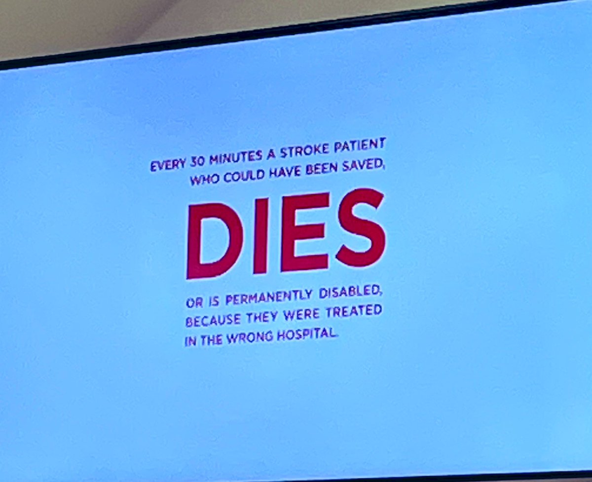 ESOstroke's tweet photo. Every 30 minutes a #stroke patient who could have been saved, dies or is permanently disabled, because they were treated in the wrong hospital. 

➡️ We need to turn #evidence into #implementation to save more lives. 

#angelsinitiative #strokecertification #StrokeActionPlan https://t.co/uDooNnk5Ne