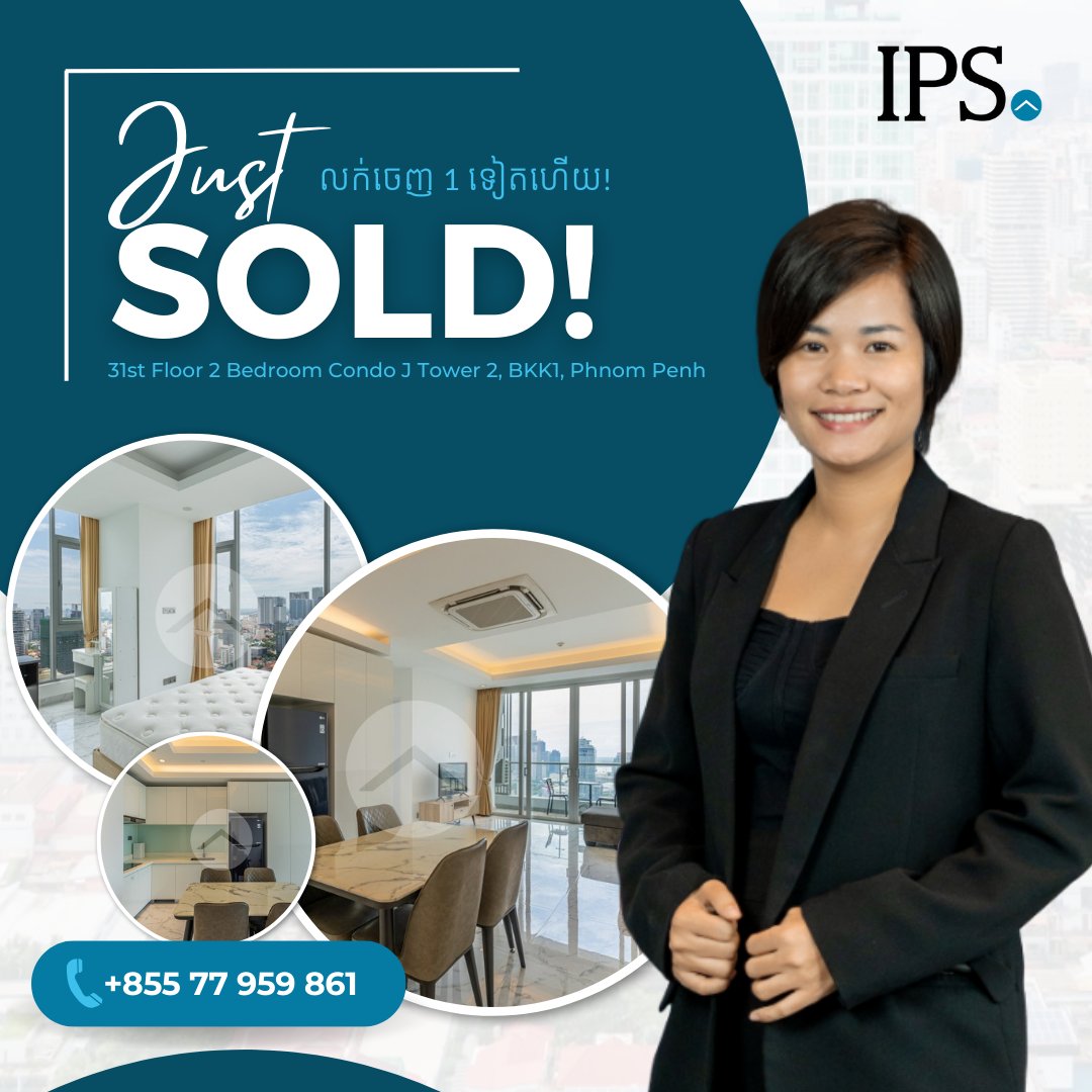 IPSCambodia's tweet image. We take pride in giving you options that will not only provide a great living experience but also ensure that your investment truly pays off 💰. 

Thinking of buying a condo? The first step is easy!
Connect with our agents today!

#UnitSold #CondoInvestment #IPSCambodia