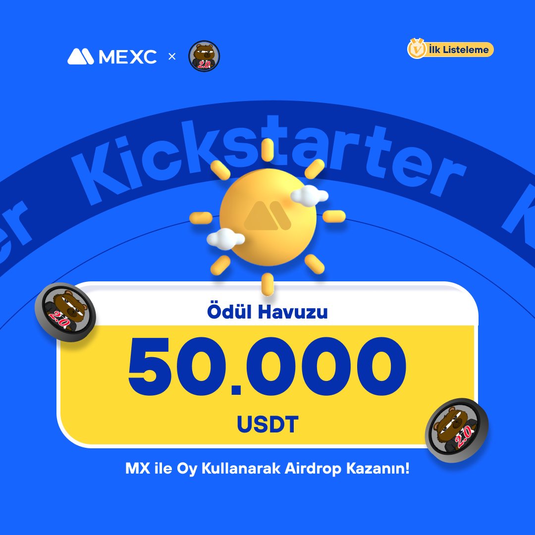 MEXC_Topluluk's tweet photo. 🚀 #MEXC Kickstarter - @Bobo2moon #BOBO2 Projesi için Oy Kullanın, 50.000 $USDT Airdrop Kazanın!

🗳️ Oylama Tarihi: 8 Eylül 2023 12.00 - 9 Eylül 11.50

📌 Ayrıntılar: https://t.co/hG0Y0C5nmP

#MEXCTürkiye #MX #BTC https://t.co/5gkLHTmXe7