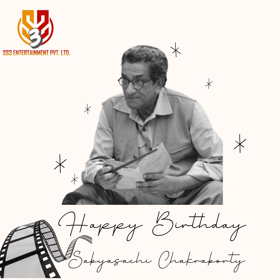 SS3 Entertainment wishes a very happy birthday to the legend actor in bengali industry Sabyasachi Chakraborty !
.
.
#SabyasachiChakraborty #actor #happybirthday #birthdaywishes #productionhouse #productioncompany #tollywoodindustry #ss3entertainment #kolkata #WestBengal #india
