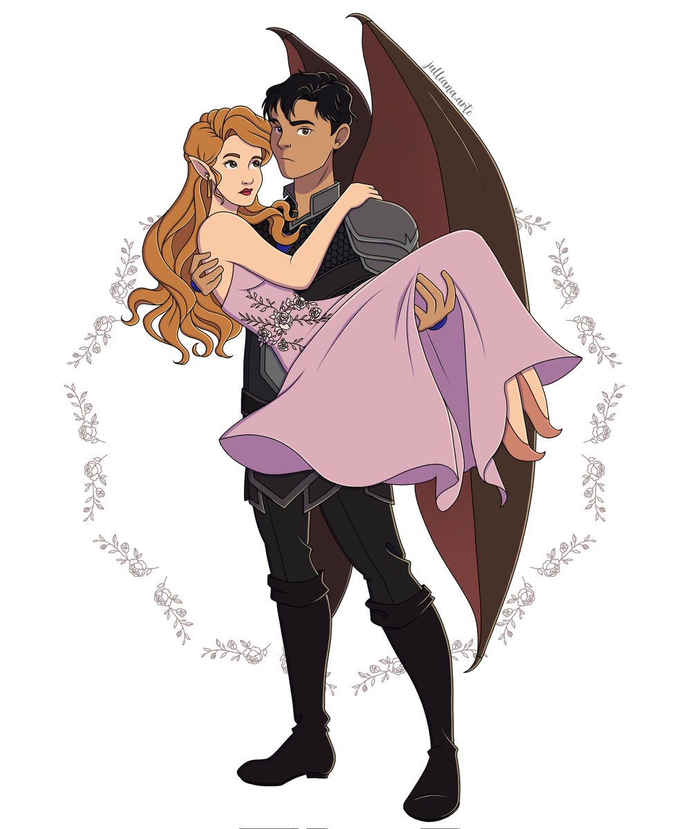 Estava muito ansiosa para compartilhar o resultado dessa fanart encomendada pela @xxScarlet1 em comemoração à ElainWeek🌷. Gostaram?

#Fanarts #FanArtFriday #ACOTAR #ElainArcheron #ACOWAR #ElainWeek