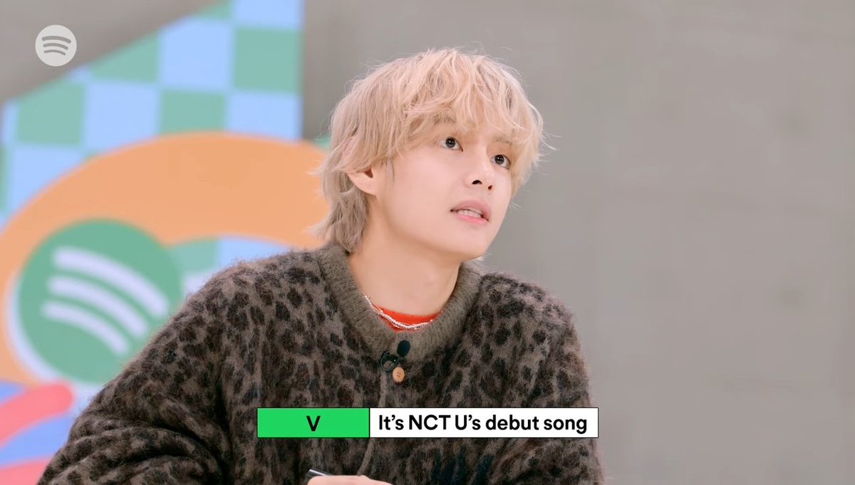 tttyongie's tweet photo. BTS V mentioned NCT U 7th Sense as one of the song he likes. https://t.co/OerSDbIJ3F