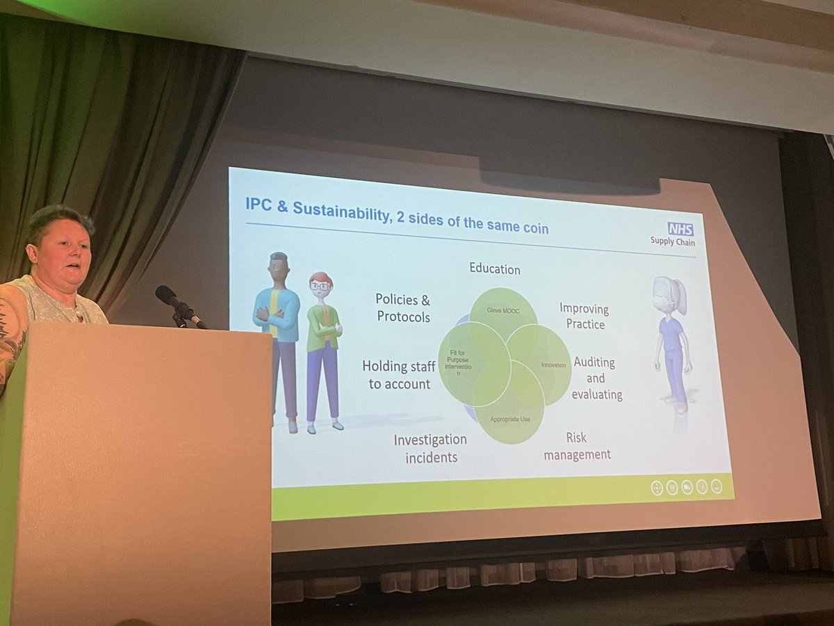 ClareNash20's tweet photo. @SustainableHLB speaking about working together - one message and one goal @IPS_Infection https://t.co/GNix3Av0BQ