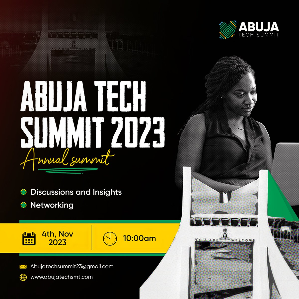 Update: Don't miss this biggest Tech Event to be held in Abuja this November. 

Expect big players in the Tech and Venture industry. 
 
Date: 4th November, 2023.

Register here (Early bird) 👇: 
 eventprime.co/e/ats2023

Kindly repost for others to see.