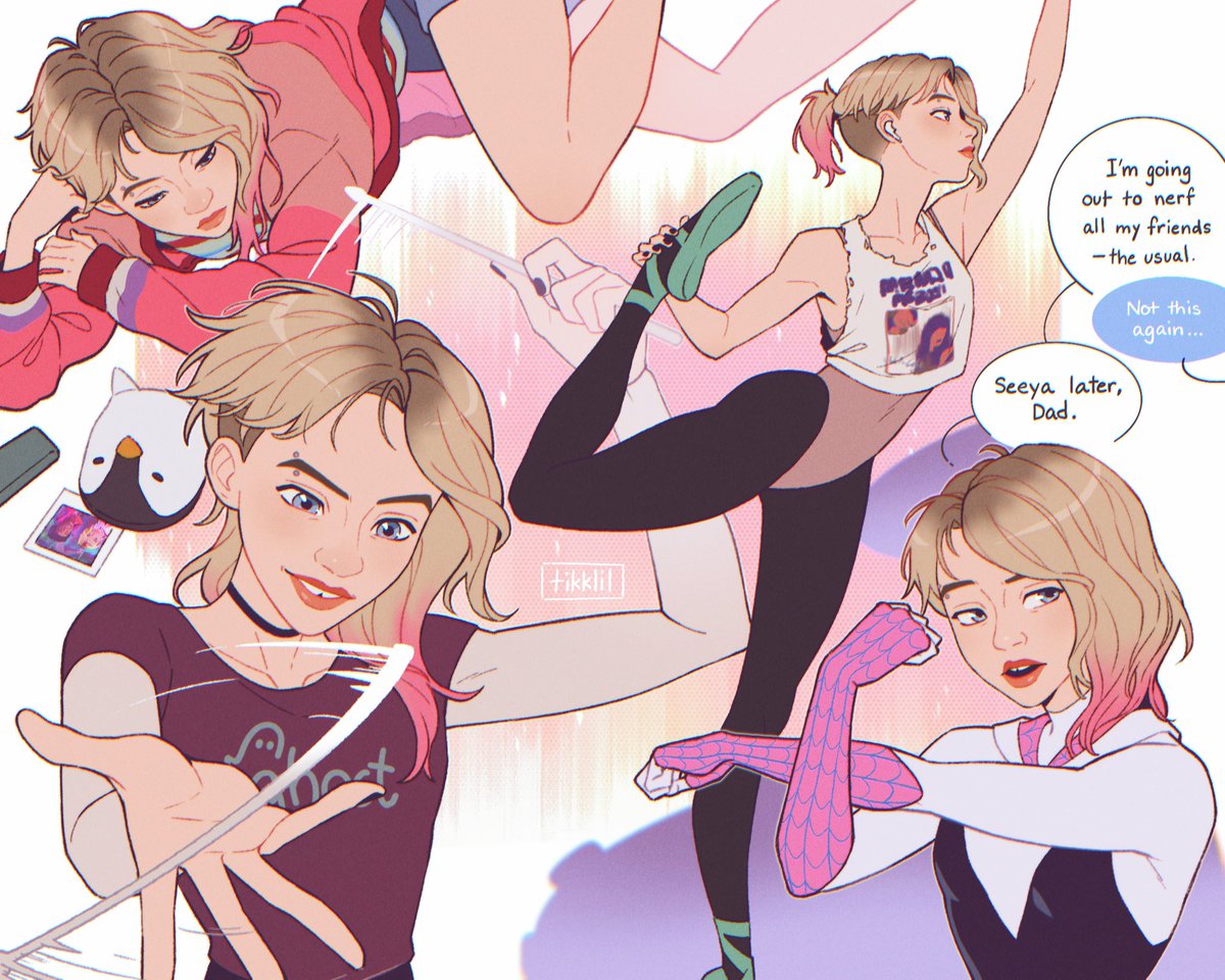 Ghost next door 🩰🕷🕸
#AcrossTheSpiderVerse