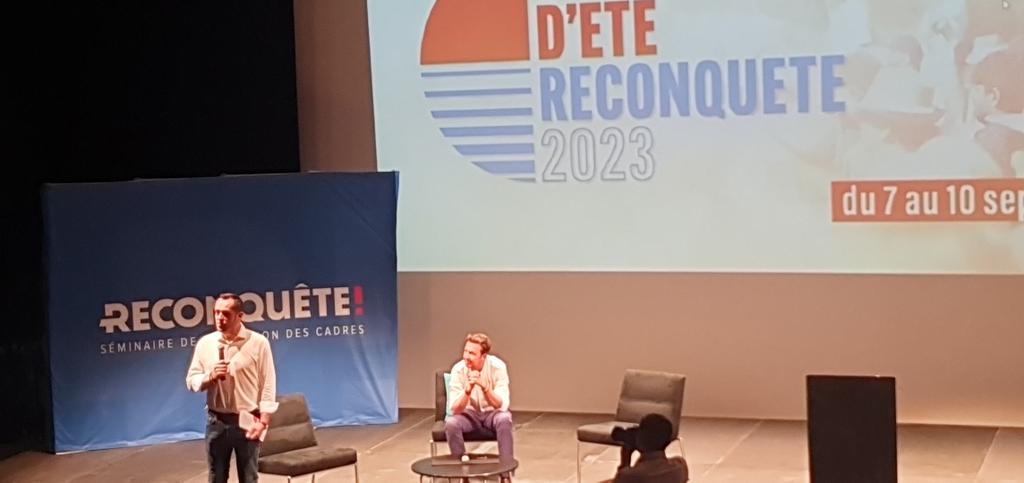 AlexandreZyzeck's tweet photo. L'UDT commence ! Intervention de @NicolasBay_ et de @G_Peltier ! Votre fédération @Reconquete67 est bien entendue présente !
#Reconquete
#UdtReconquete
#formationdescadres https://t.co/9AWa6bArn3