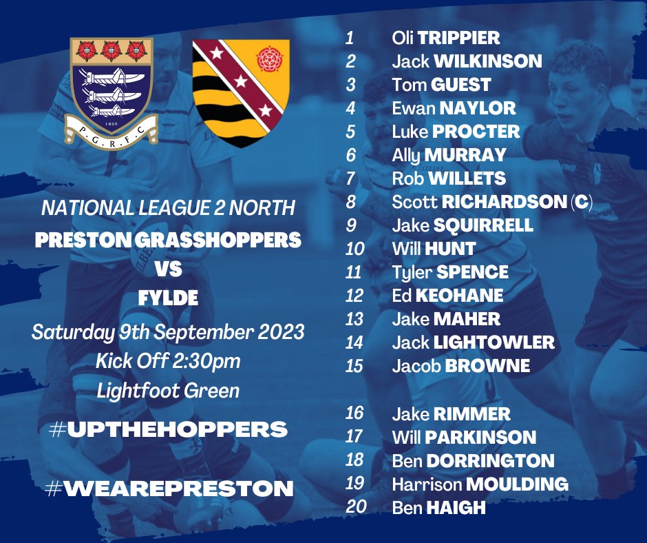 Preston Grasshoppers tweet media