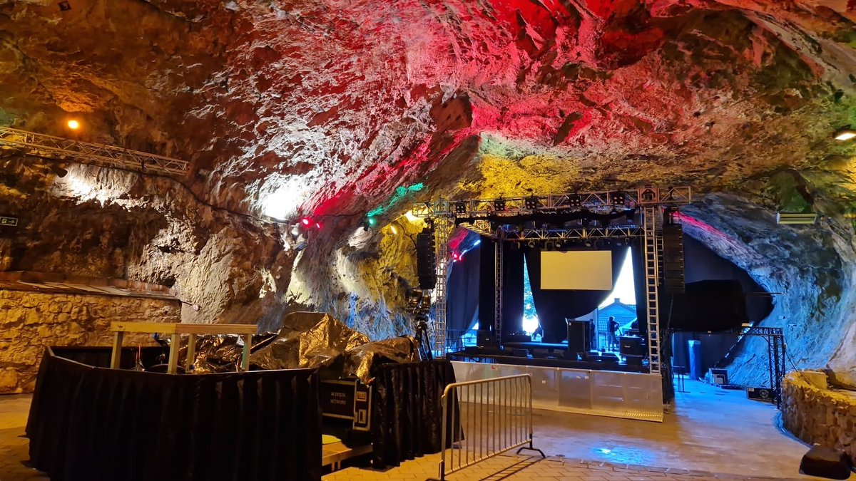 ProphecyProd's tweet photo. The cave is ready and waiting for you. Join us at 2pm as the gates open and we succumb to the magic of Balve Höhle! Today will be a truly special day.

📷 @brandlicht 

#prophecyfest https://t.co/mcFAERj7bW