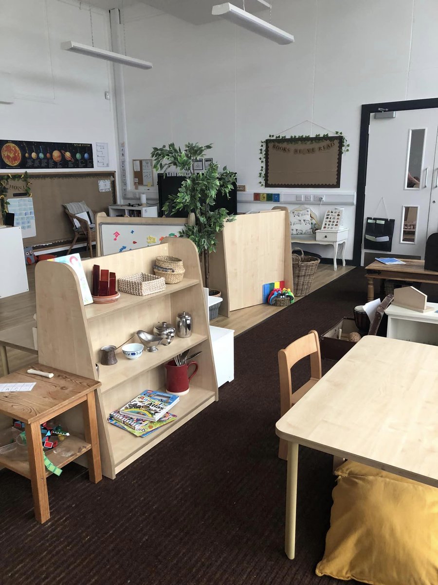 CharboroughRd's tweet photo. Our updated learning areas are all ready for our Reception children in Squirrels to join us today.  We are so excited to meet you all.  #EYFS #welcome #TeamCRD https://t.co/gfmXj1DvIO