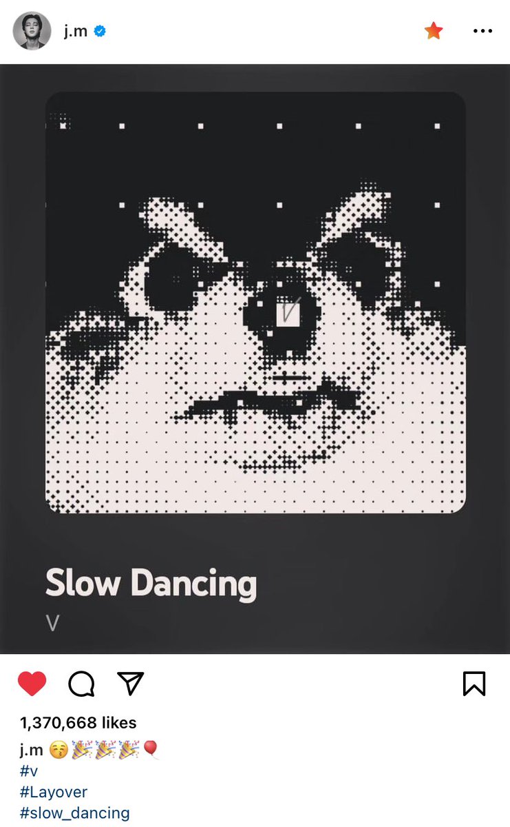 JIMIN POSTED SLOW DANCING 😭😭