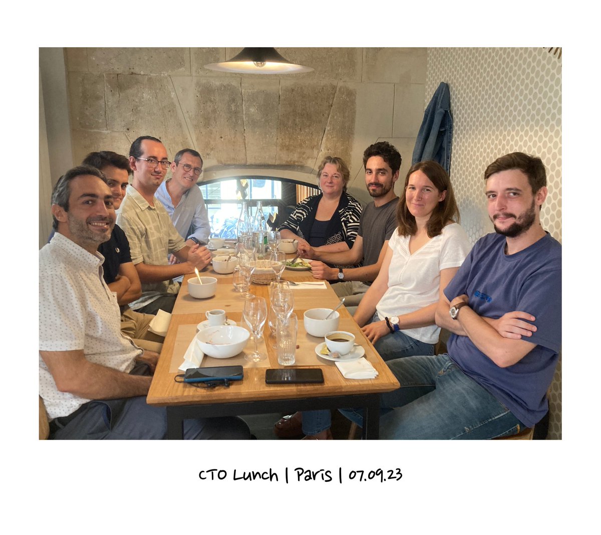 talent_io's tweet photo. We are back and so are our #CTO Lunches 🥗 in Paris and Berlin! https://t.co/icAFj9v8q4