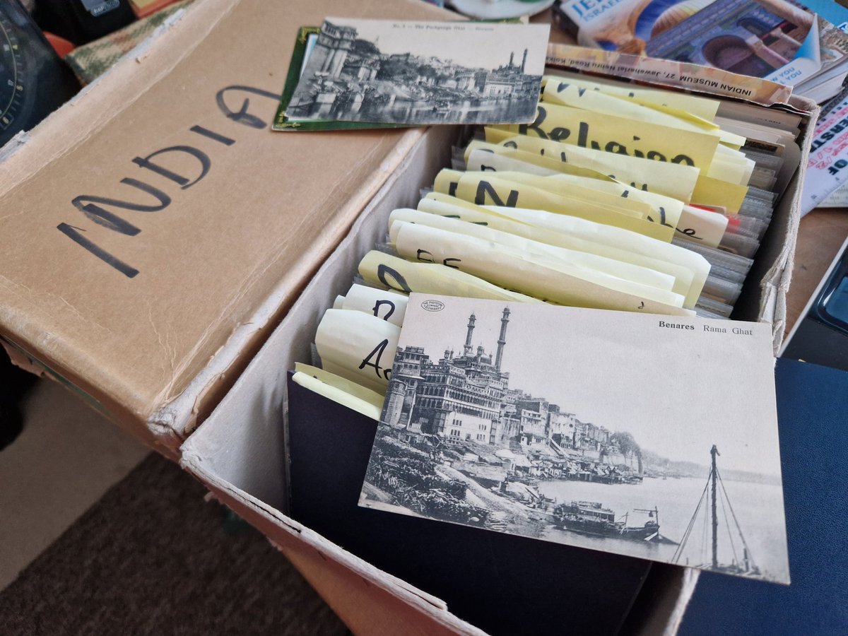 Steven_Derby's tweet image. #deltiology #postcards #IndiaInterest #varanasi