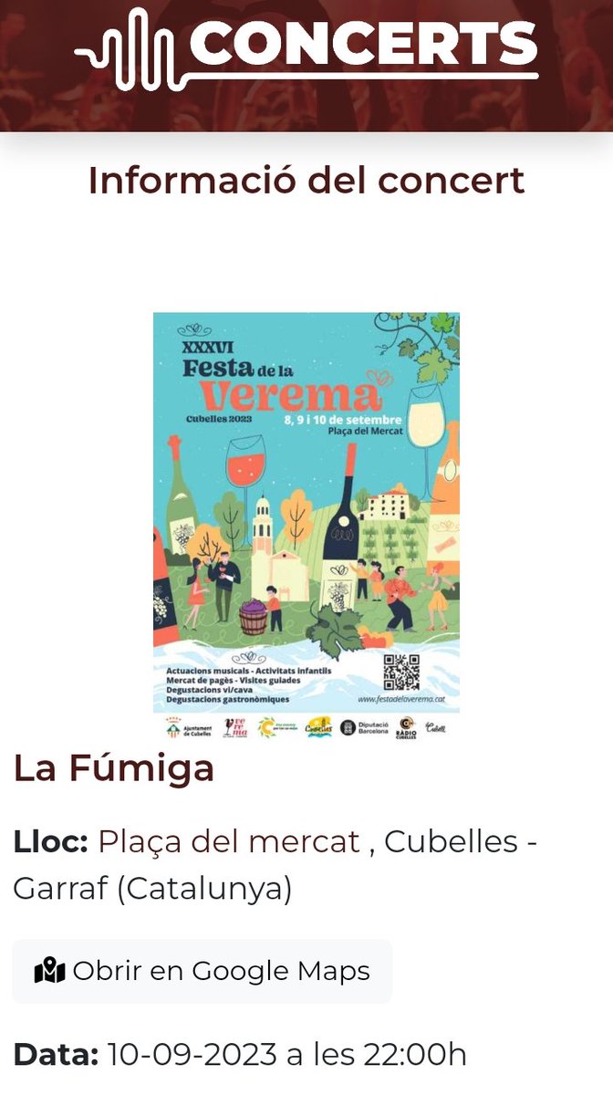 CompanyStas's tweet photo. #10set23
1/4 de 12hN #laSetmanadelLlibre a BCN/MolldelaFusta/caseta1 @socesther

12h @AndreuValor
a Cabanes/ermitaAlbalat

7hV @noeliatitana i l'Empelt a Betxi/PalauCastell

10hN
~@LaFumigaBand a Cubelles/plMercat

2/4 d'11hN @Auxili_Band  #laCosina a Cambrils/parcPinaret https://t.co/c8v0FWcXwk