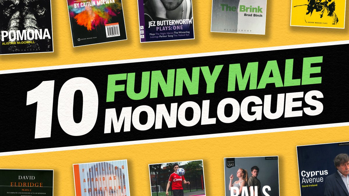 🟡🟡🟡 NEW VIDEO!!! 🟡🟡🟡

▶︎ 10 Funny Male Monologues

☞ bookending the week with another wicked set of comedic monos

☞ including page nos, cuts &amp; synopses. Save hours

☞ plus top tips on how to get these monos cheaply. Save £££

🖥 WATCH: youtu.be/Cg3V1gc8nps