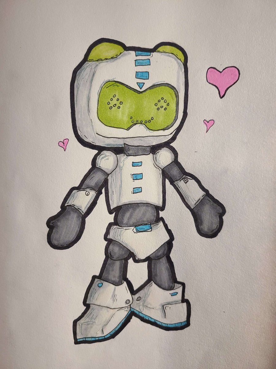 AddaxBones's tweet photo. As promised on today's robot week, T.O.B.O.R fanart https://t.co/0XvwNtDKOS