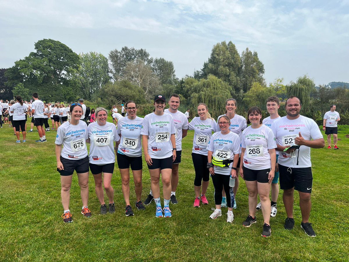 StreetsBush's tweet photo. What a fantastic day at the @MichelmoresLaw 5k yesterday uniting our community for a @FearFreeCharity  🙌 We are so proud of our amazing team for their dedication despite scorching weather 🌞 #MM5k #CommunityEngagement #Teamwork #MakingADifference #TrustedBespokeCommitted https://t.co/Zzx1gGH7Jt