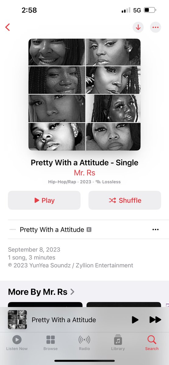 FullService24's tweet photo. #prettywithaattitude #Spotify #youtube #applemusic #HipHop50 @Spotify @YouTube @AppleMusic https://t.co/wEjXx56uHp