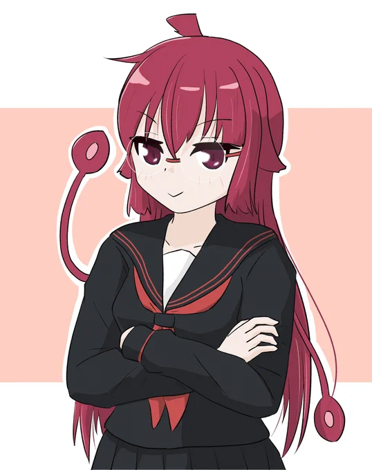 (〇△〇)<いめちぇんじゃんフチなしの丸メガネも好き#ケムリクサ #irodori 