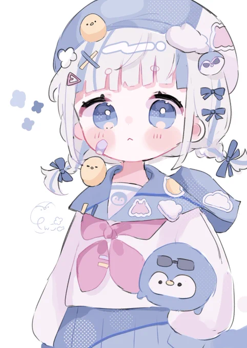 - ̗̀イラストプレゼント企画 ⸝⋆✿ 参加方法フォロー+RT✿開催期間このツイートがきえるまで✿当選報告はこのアカウントで行います。金銭のやり取りは一切行いませんので偽アカウントなどにお気をつけください✿追記は随時リプにつなぎます #無償企画…  
