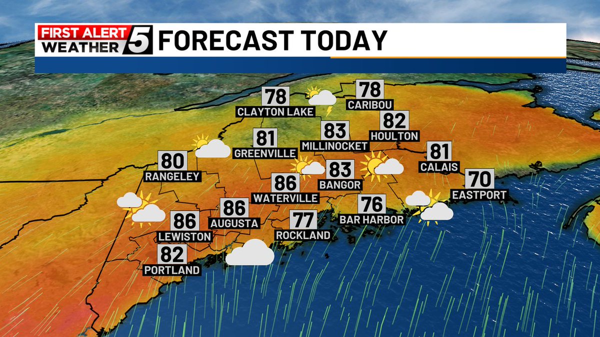 Here's the high temperature forecast for our Friday. Have a great day and enjoy your weekend! #firstalert #mewx